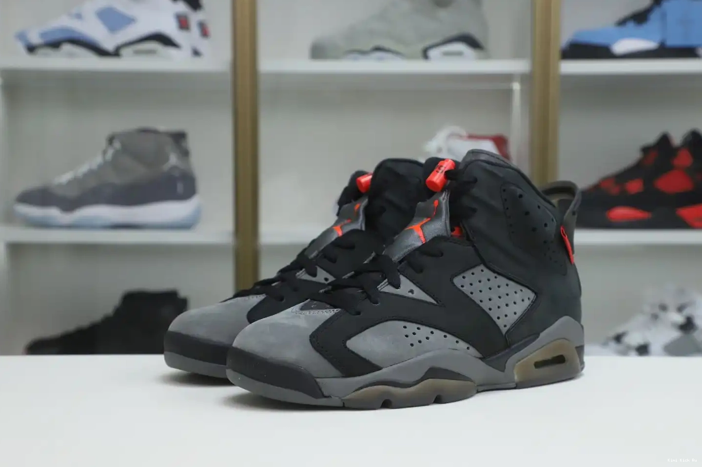 RETRO Kimikick 'IRON 6 SAINT-GERMAIN JORDAN AIR X GREY' PARIS 0412